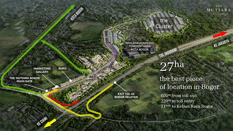 Pine Hill Residence Masterplan - Premium Layout