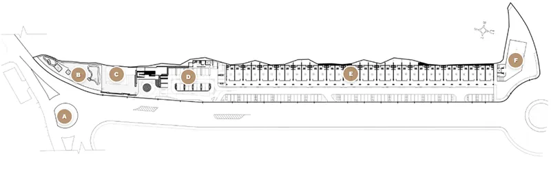 Ruko Terazza Siteplan