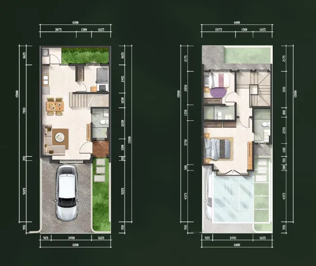Floor plan for Birch 6