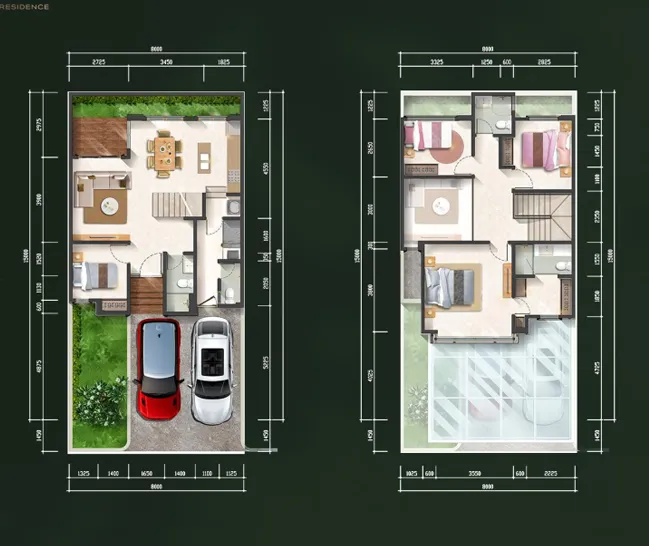 Floor plan for Elm 8